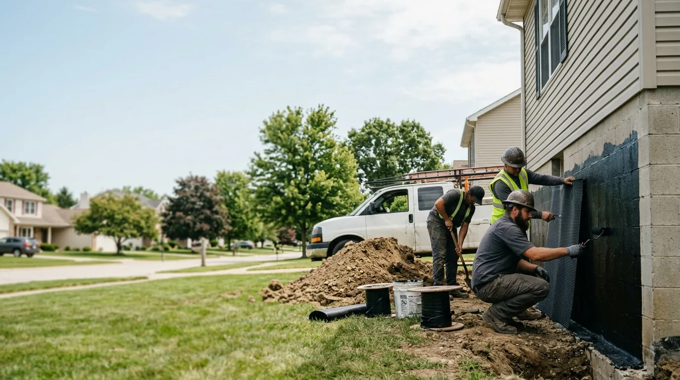 Basement Waterproofing in Creal Springs, IL near me